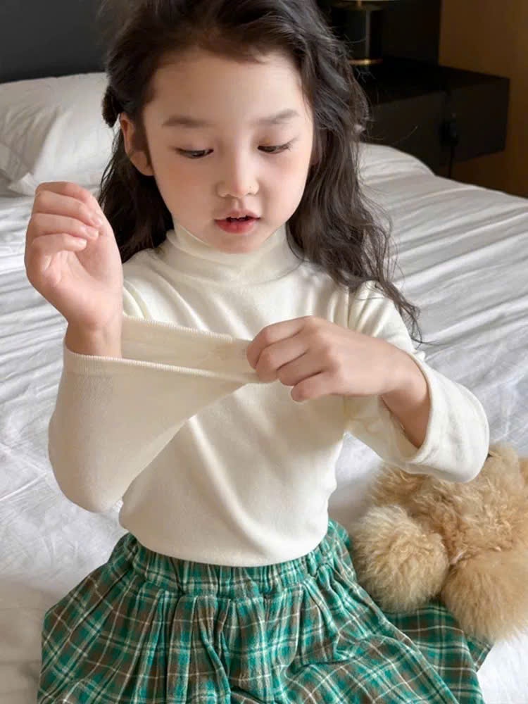 AGN1 SET 3 ÁO GIỮ NHIỆT TRƠN CHO BÉ