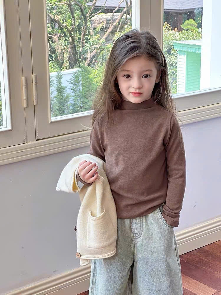 AGN1 SET 3 ÁO GIỮ NHIỆT TRƠN CHO BÉ