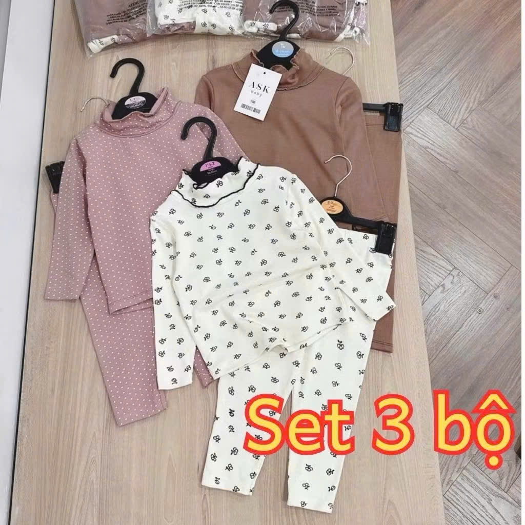 HX02# SET 3 BỘ GIỮ NHIỆT BÉ GÁI