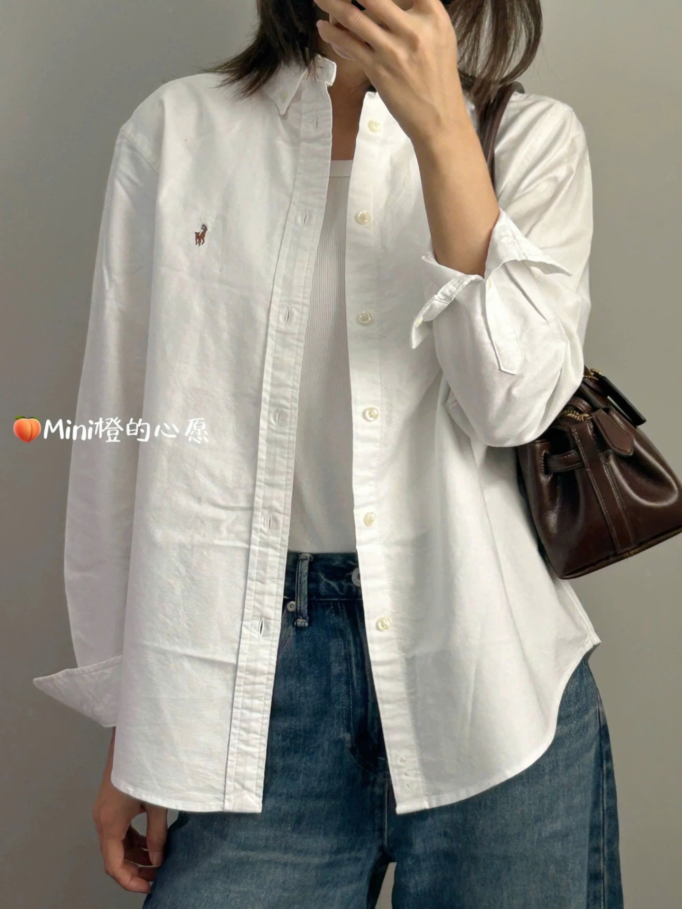 Z59# ÁO SƠ MI TRẮNG THÊU NGỰA CHO NỮ