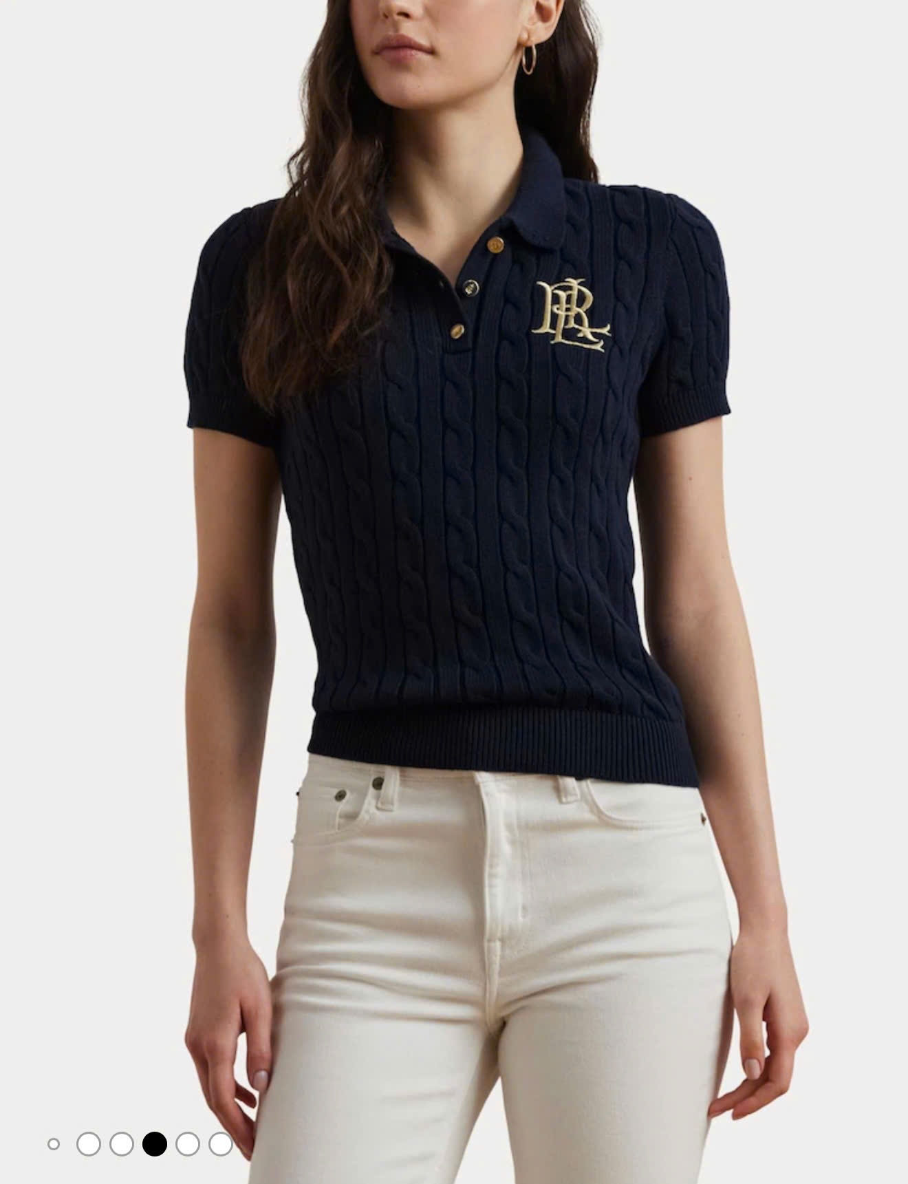 Z76# ÁO POLO LEN THAN CHO NỮ
