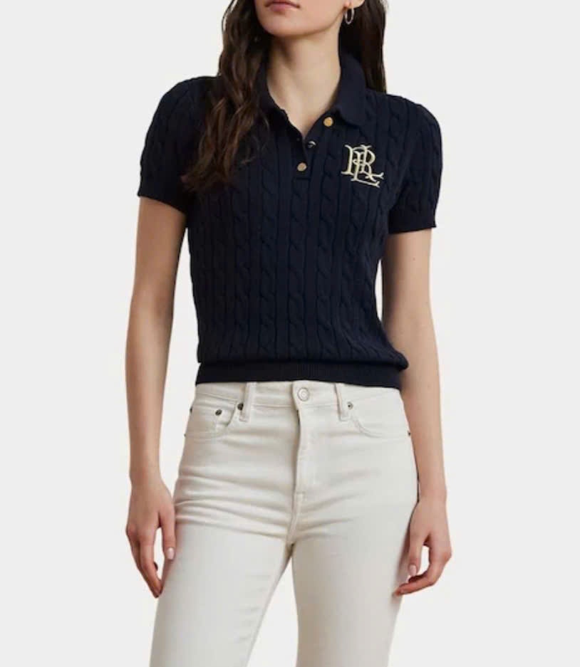 Z76# ÁO POLO LEN THAN CHO NỮ