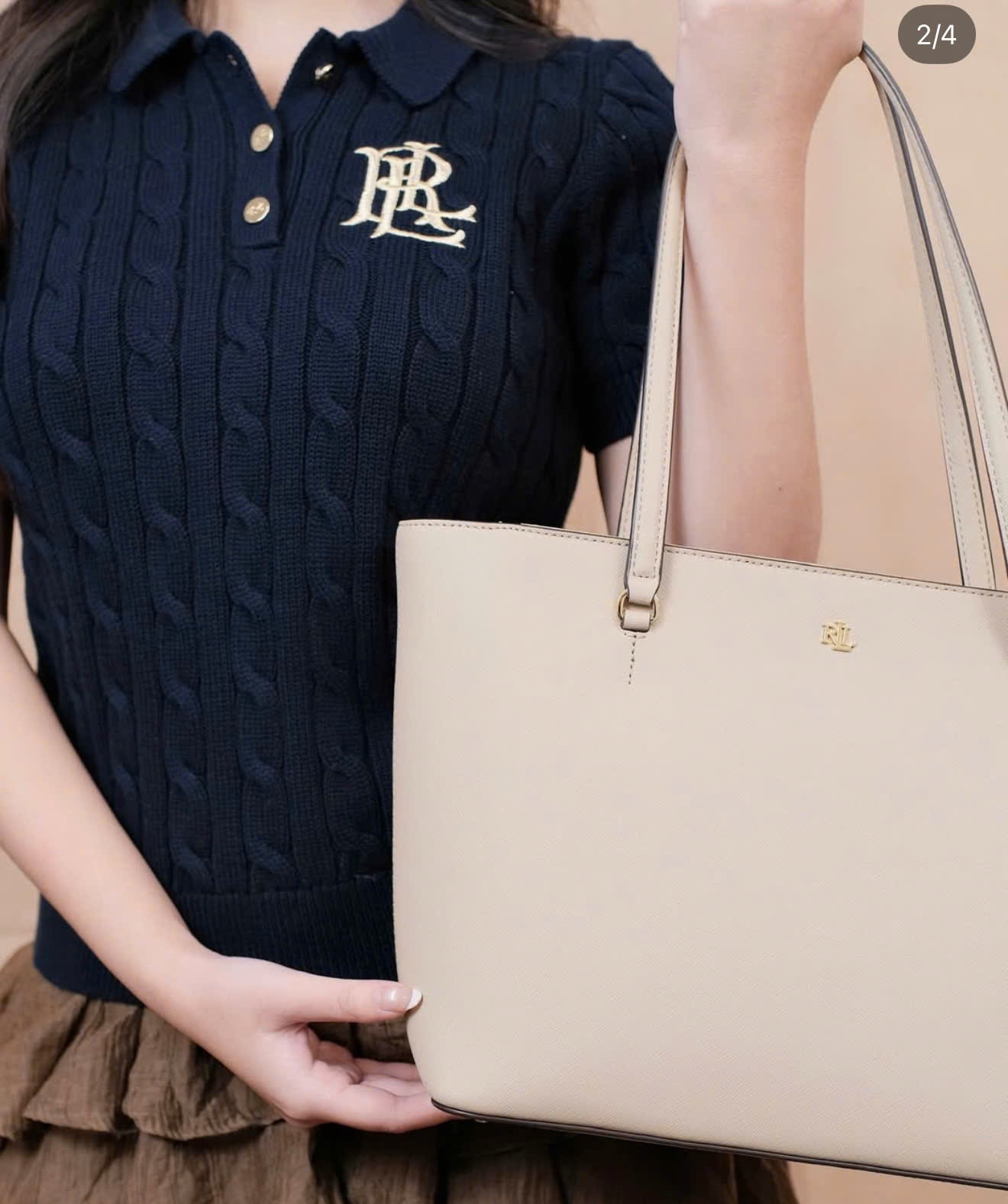 Z76# ÁO POLO LEN THAN CHO NỮ