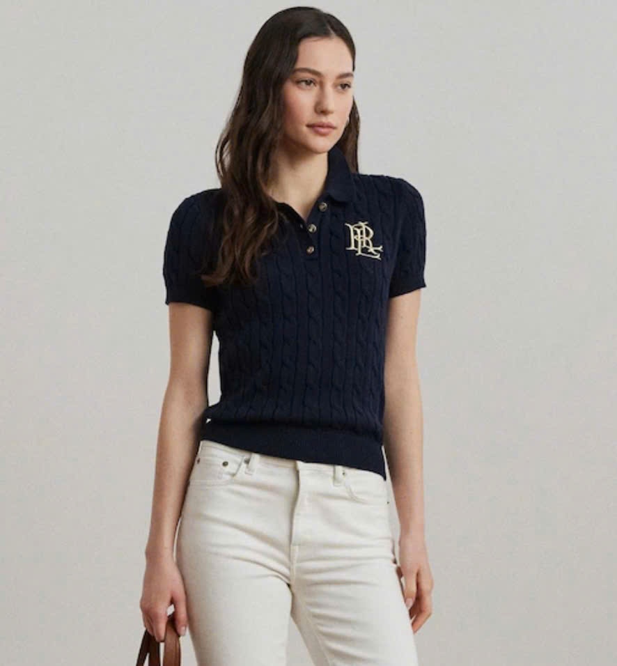 Z76# ÁO POLO LEN THAN CHO NỮ
