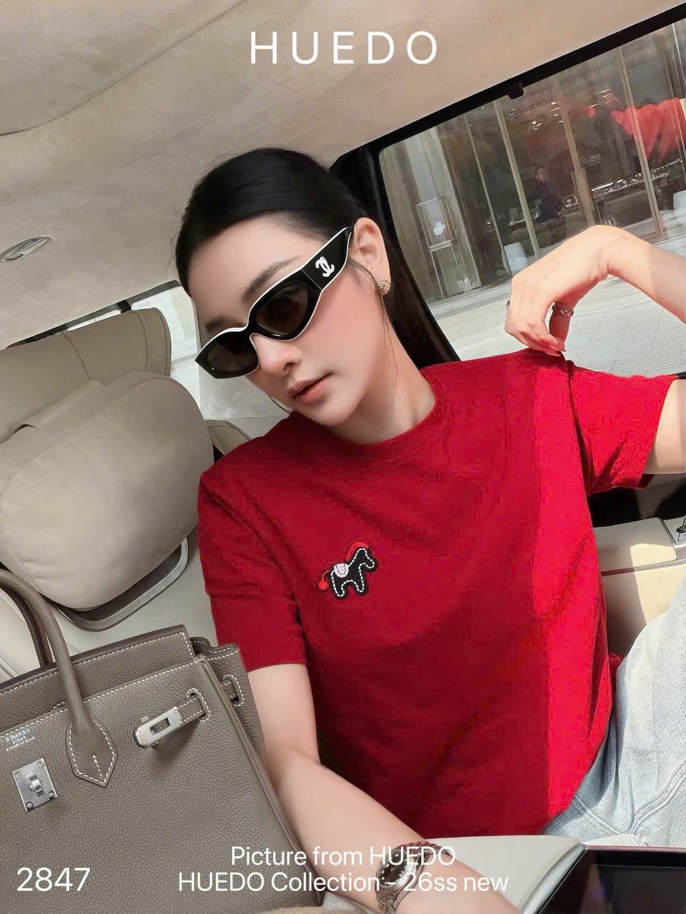 K03# ÁO PHÔNG THÊU NGỰA 3 MÀU CHO NỮ