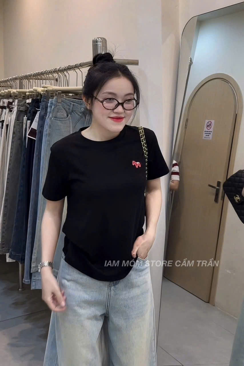 K03# ÁO PHÔNG THÊU NGỰA 3 MÀU CHO NỮ