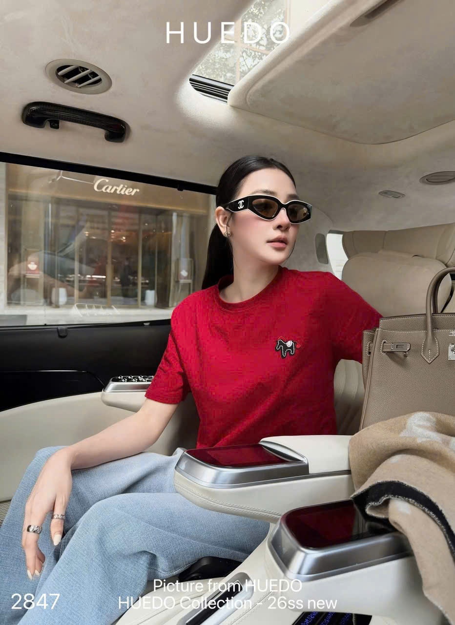 K03# ÁO PHÔNG THÊU NGỰA 3 MÀU CHO NỮ