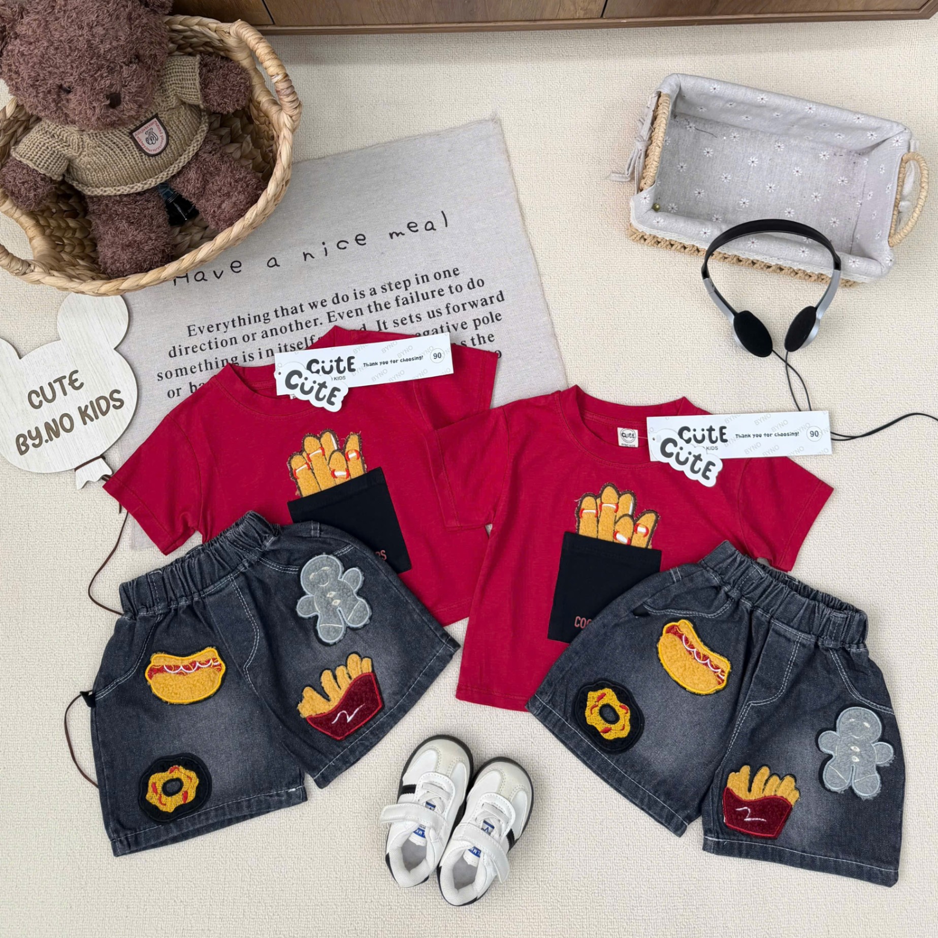 K61# SET ÁO PHÔNG KHOAI TÂY KÈM QUẦN JEAN