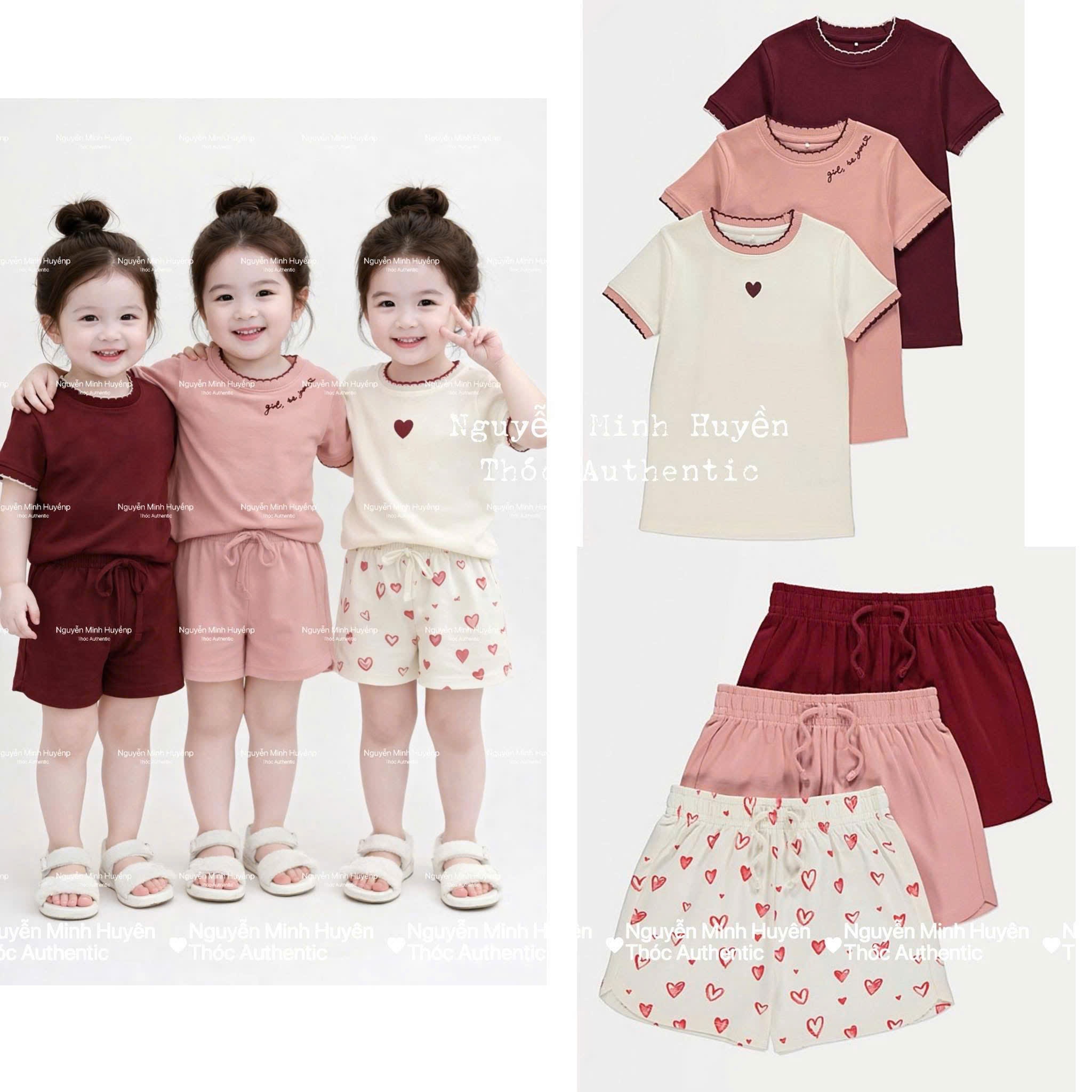 CV - K15# SET 3 BỘ TIM CHO BÉ