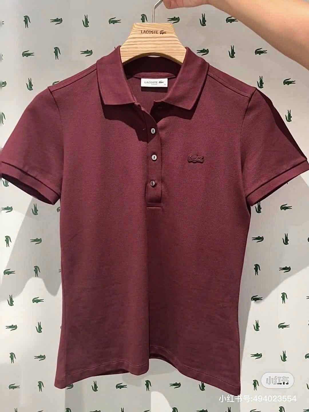 PL55 ÁO POLO ĐỎ ĐÔ CHO NỮ