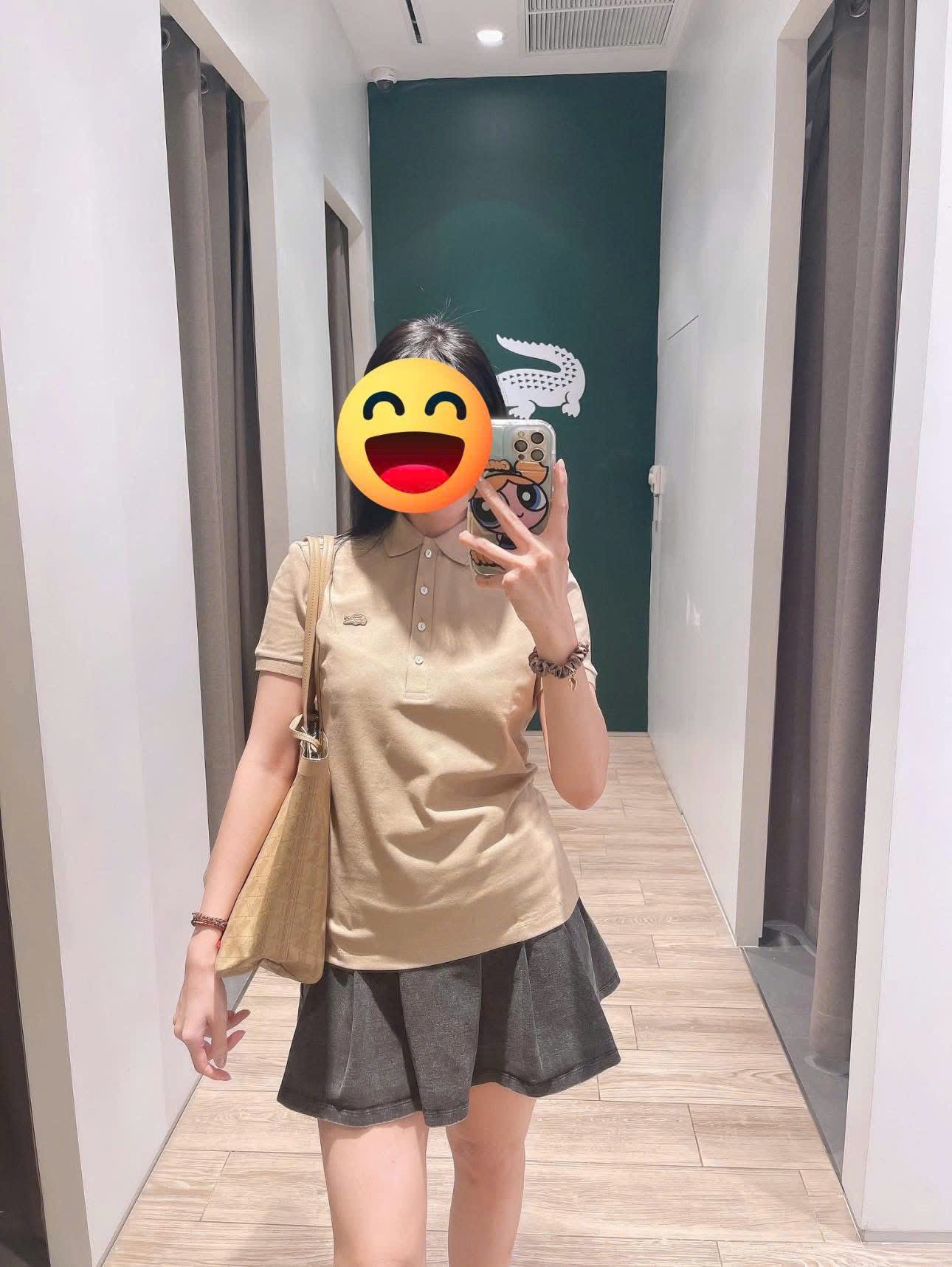 CV -PL41 ÁO POLO CÁ SẤU BE
