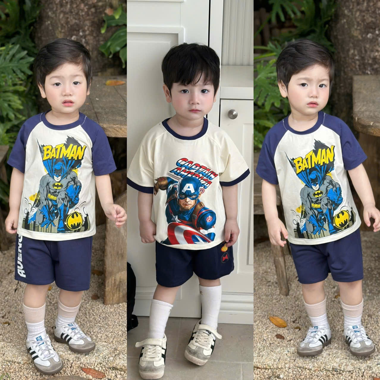 K07# SET BỘ SIÊU ANH HÙNG CHO BÉ