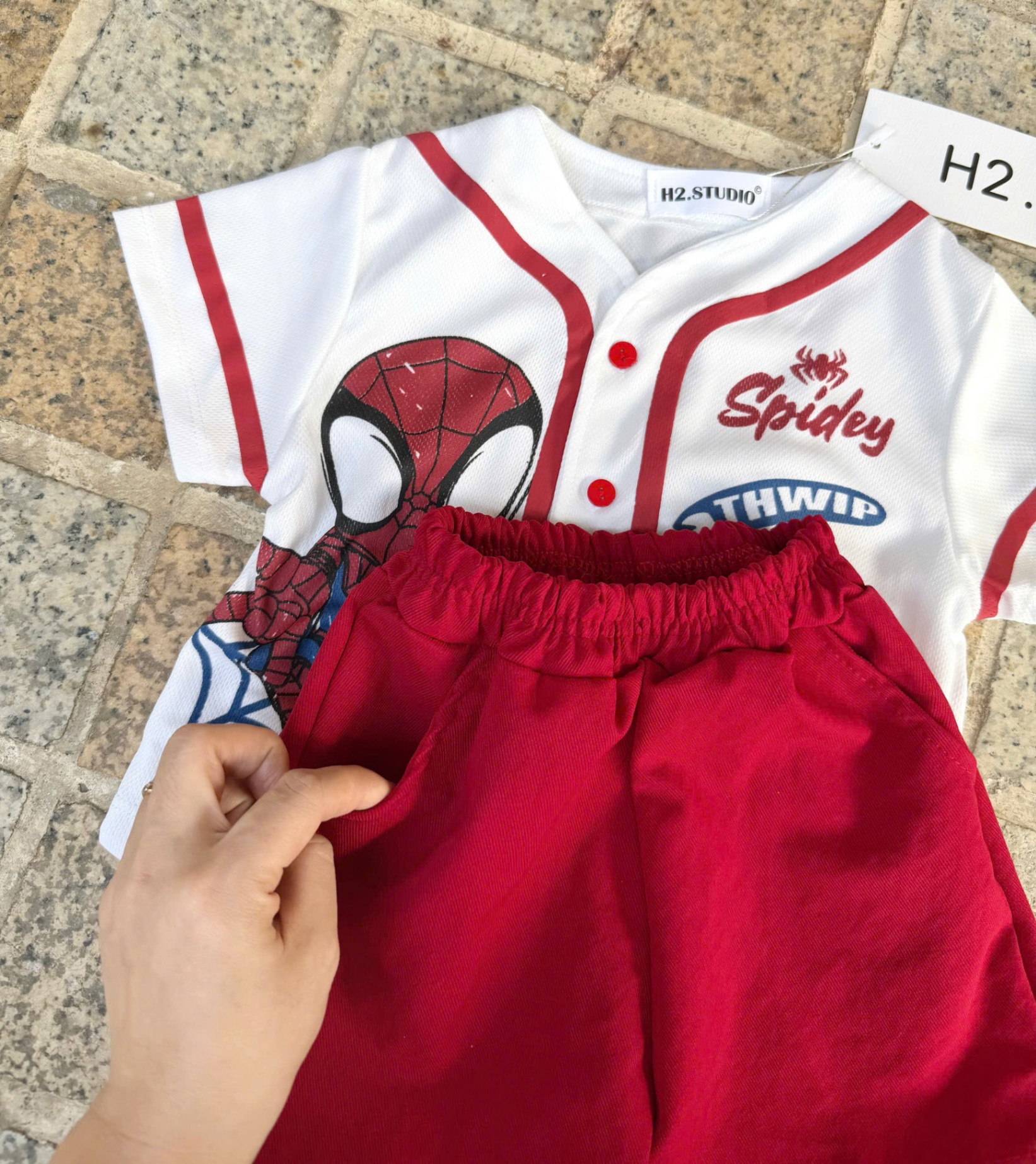 K44# SET BỘ NHỆN CHO BÉ TRAI