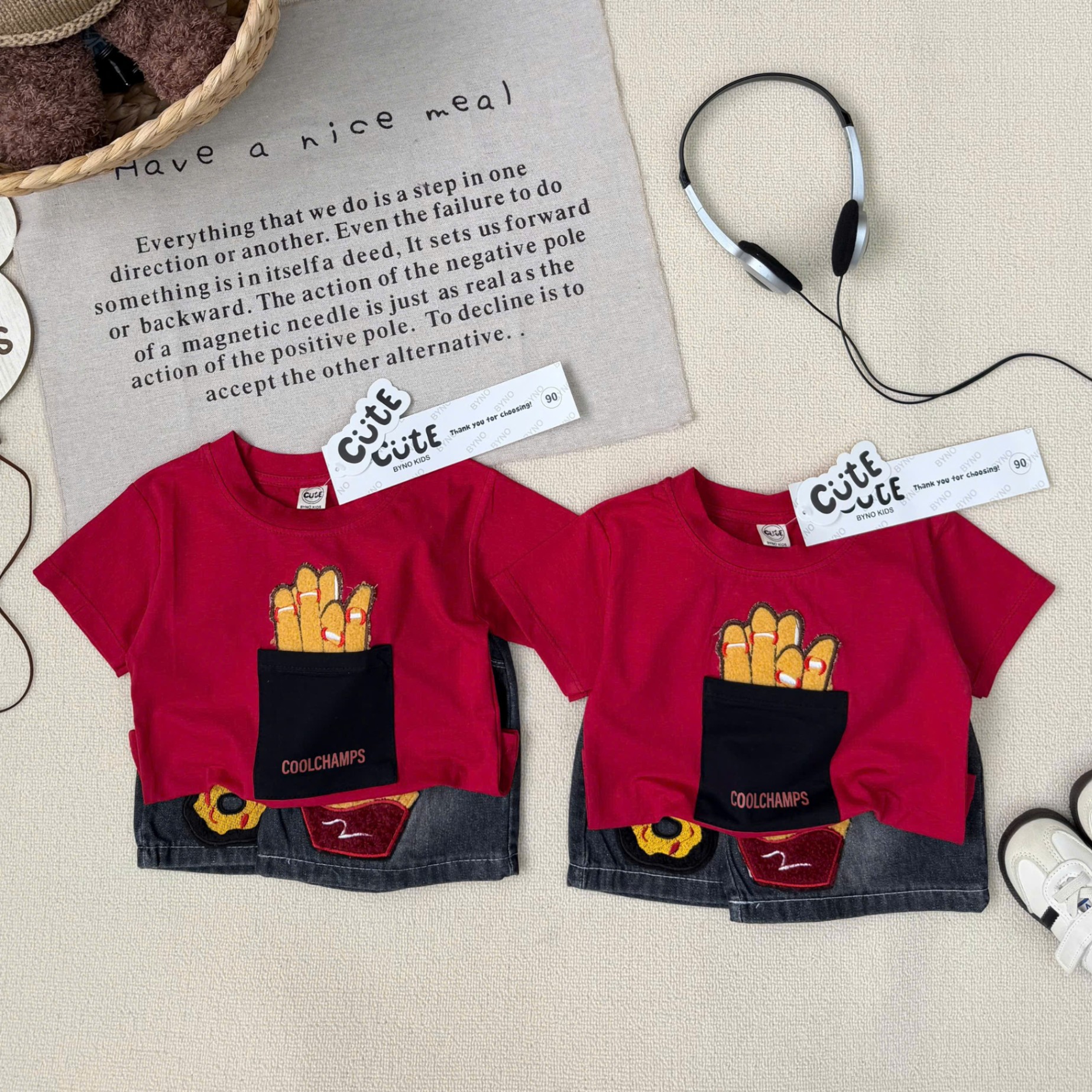 K61# SET ÁO PHÔNG KHOAI TÂY KÈM QUẦN JEAN
