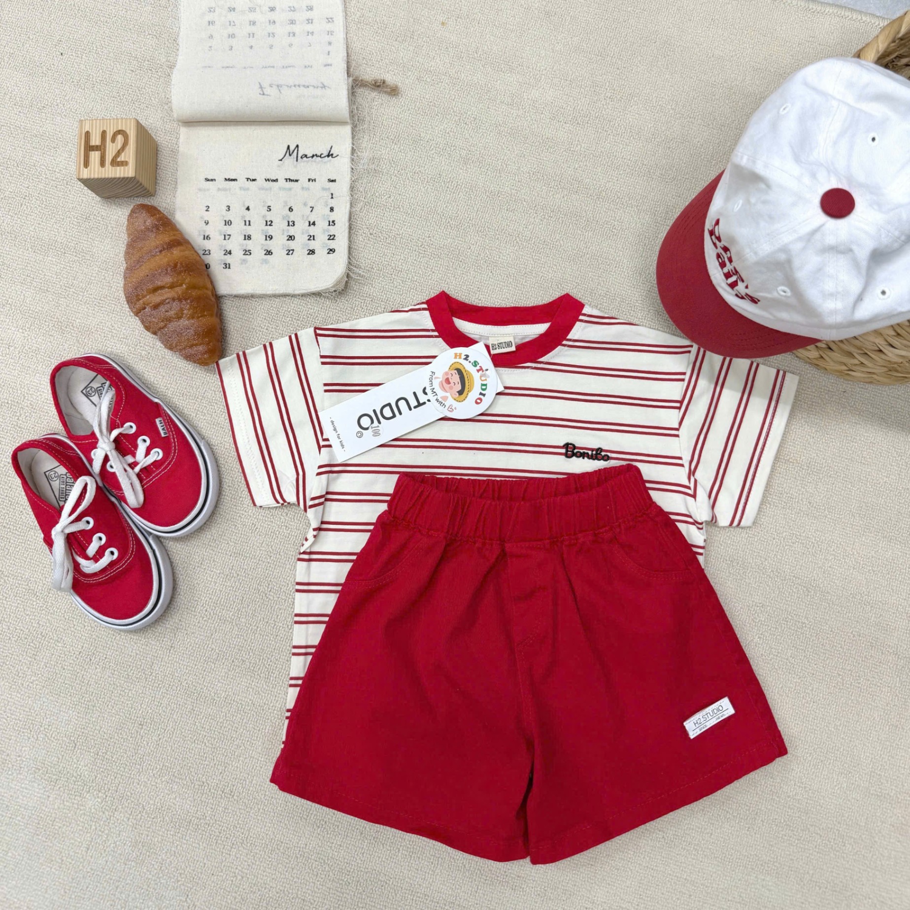 K70# SET COTTON STYLE HÀN CHO BÉ ( KCG)