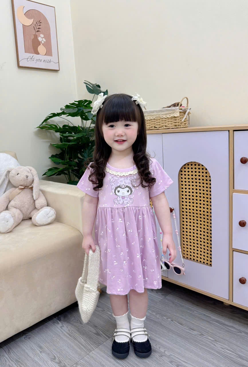 K79 SET 2 VÁY TÍM KURUMI BÉ