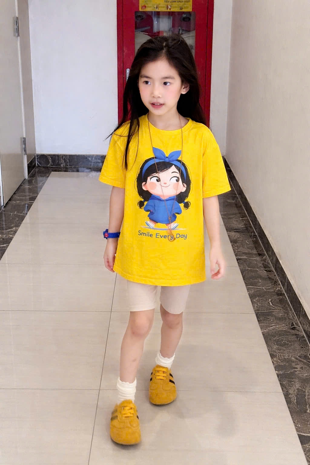 K75 SET 2 BỘ NGỐ TONE VÀNG BÉ GÁI