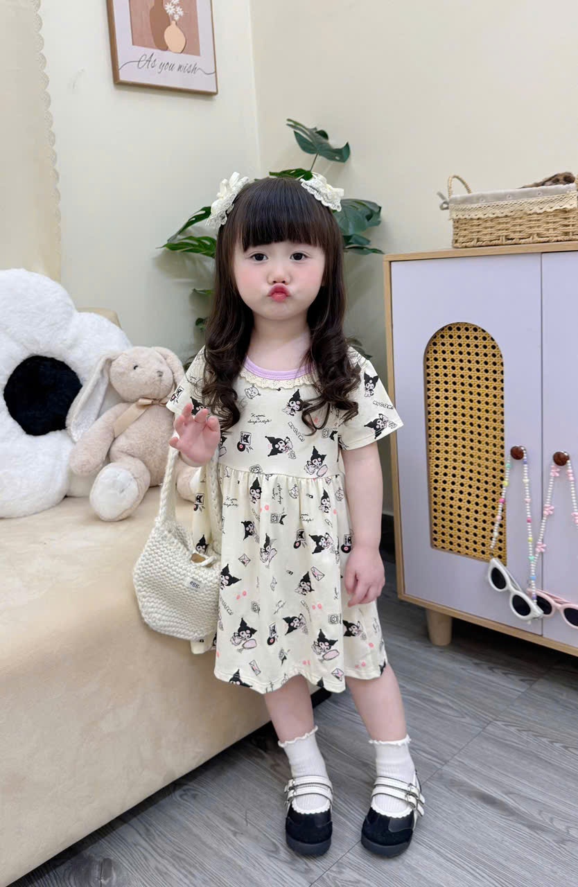 K79 SET 2 VÁY TÍM KURUMI BÉ