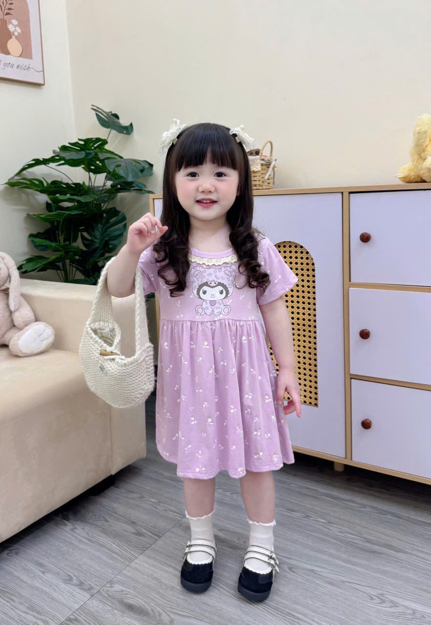 K79 SET 2 VÁY TÍM KURUMI BÉ