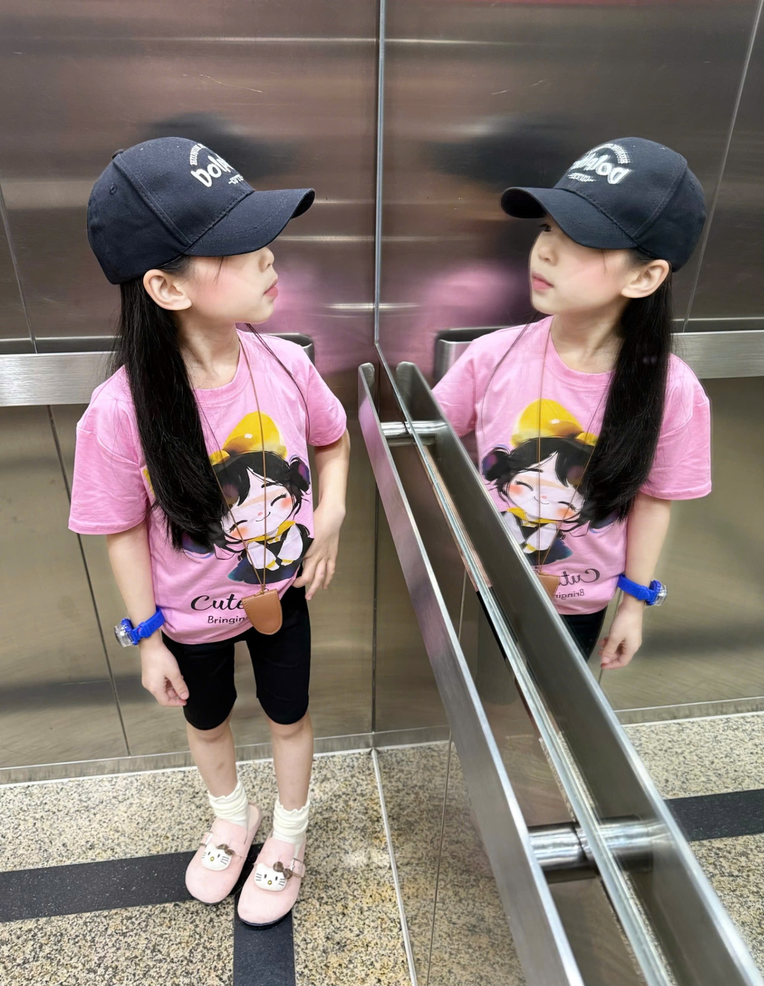 K75 SET 2 BỘ NGỐ TONE VÀNG BÉ GÁI