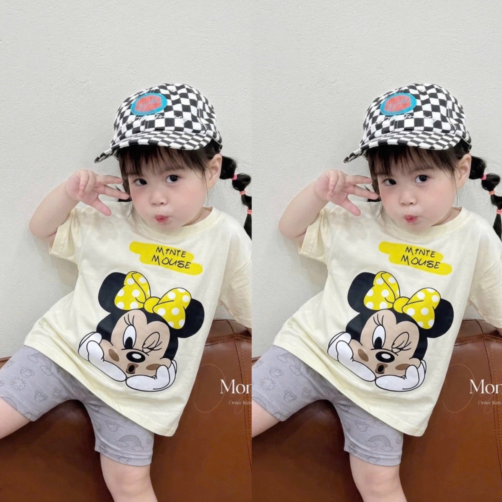 K57 set 2 bộ Mickey ngố