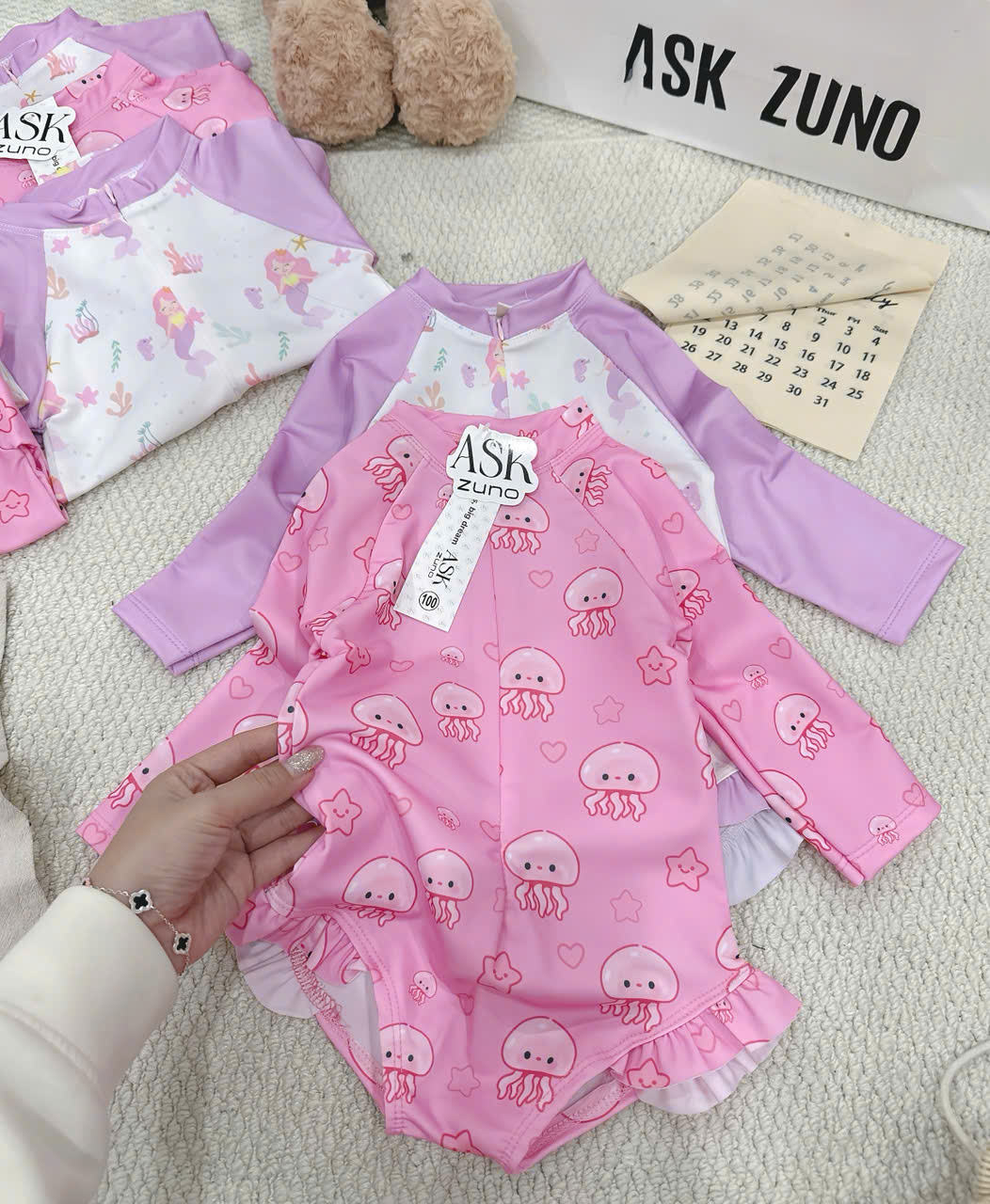 CV - A60 ÁO BIKINI DÀI TAY CHO BÉ