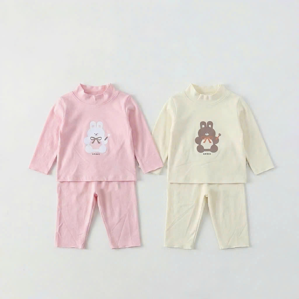 CV -HB25 SET 2 BỘ HỒNG BE THỎ
