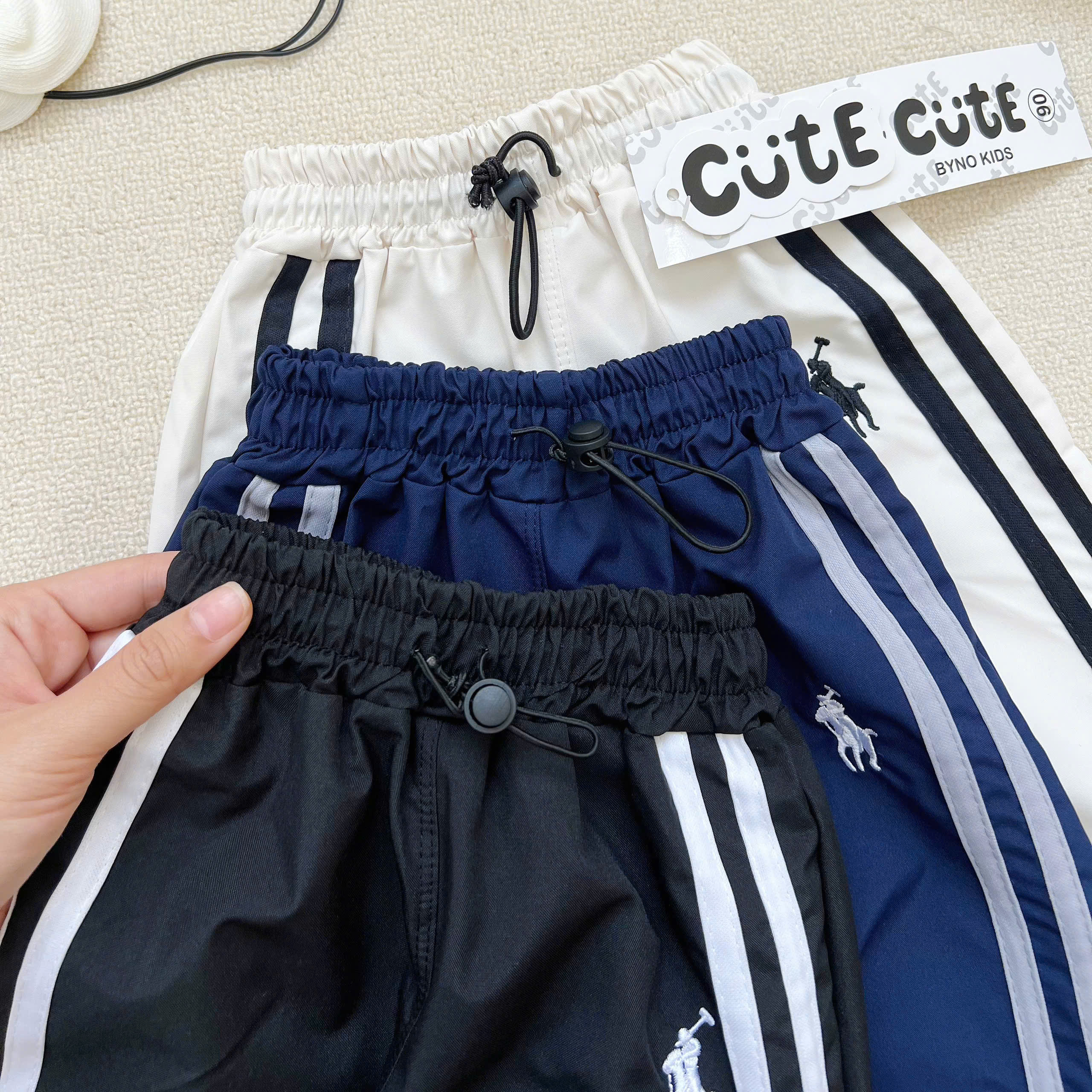 HT06 SET 3 QUẦN GIÓ BÉ TRAI