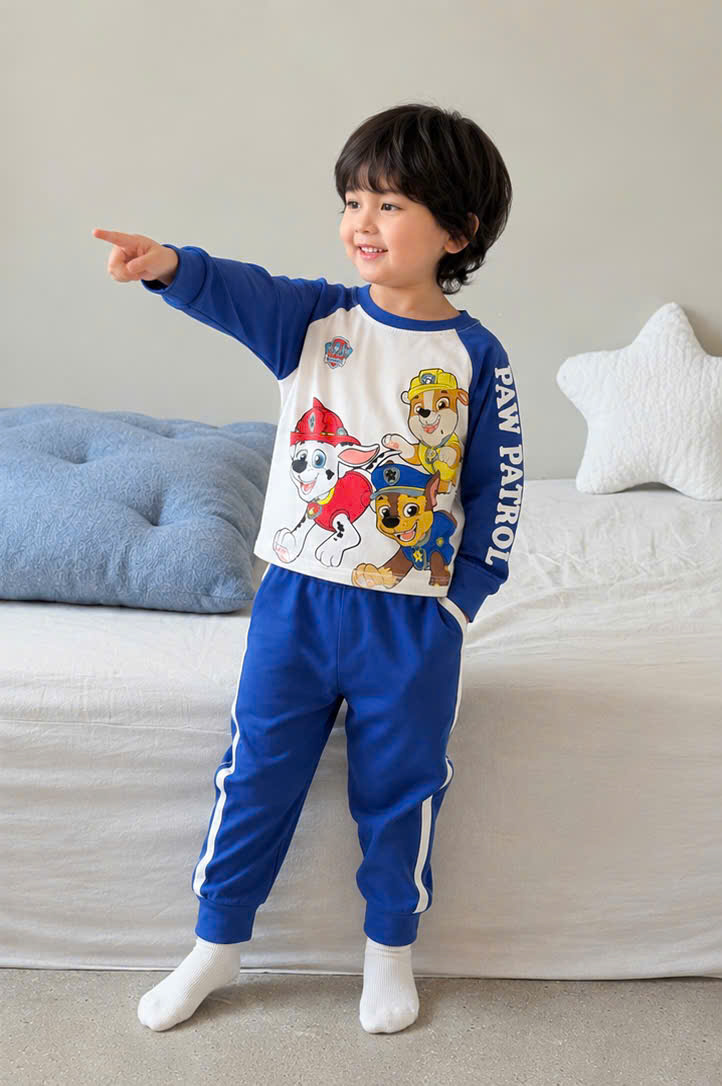 CV - HT10 SET BỘ DÀI TAY PAW PATROL CỰC HOT CHO BÉ