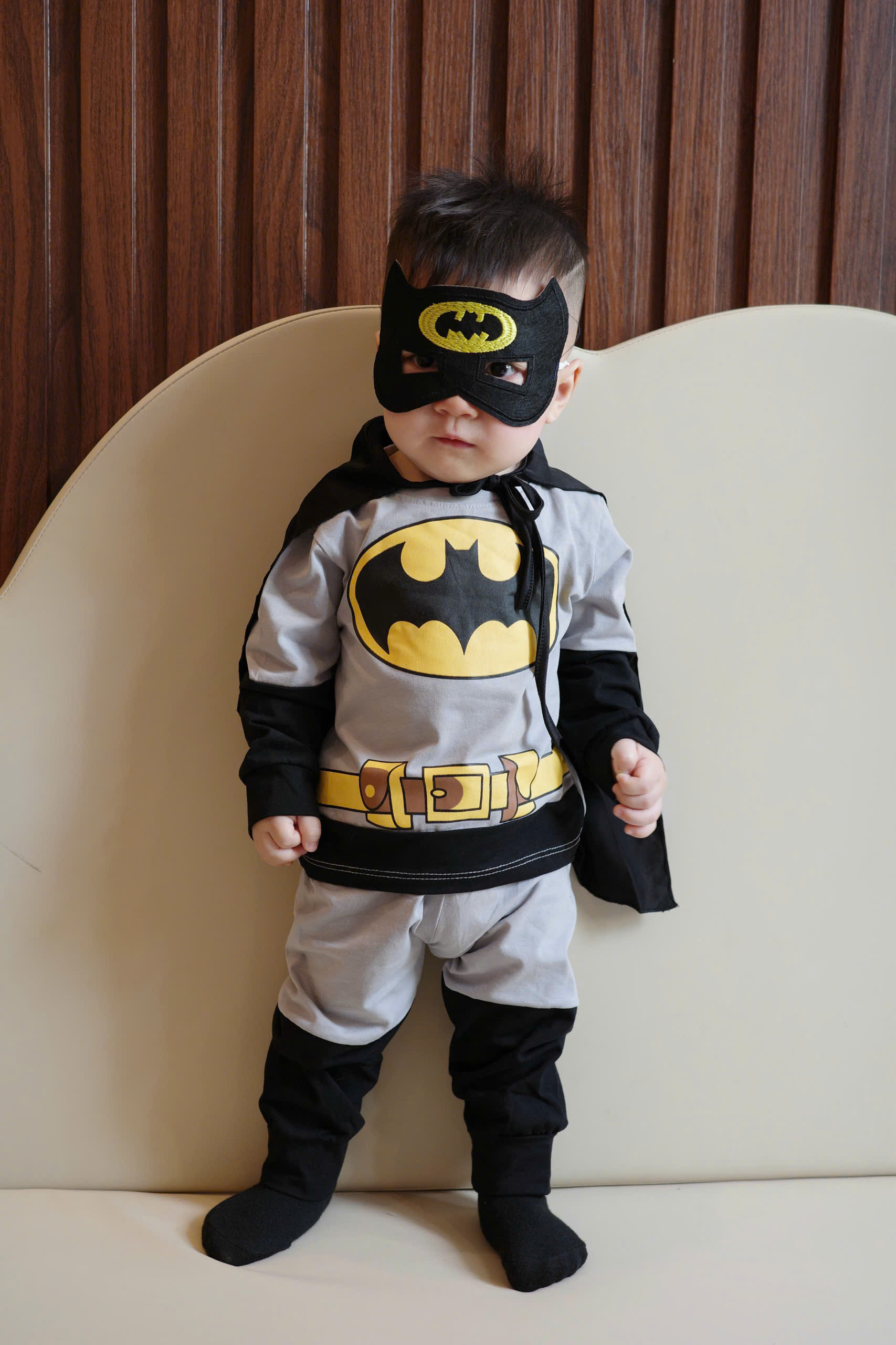 CV-HT123# SET BỘ DÀI TAY 4CT BATMAN NGƯỜI RƠI MẶT NẠ + CHOÀNG CHO BÉ TRAI