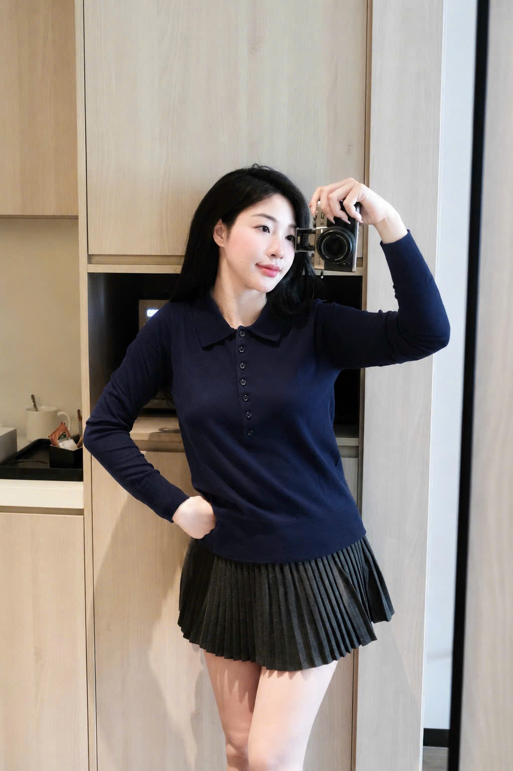 CV-HT202# ÁO POLO LEN DÀI TAY JACK MAISON