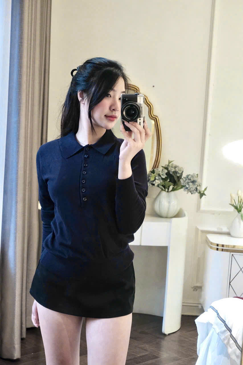 CV-HT202# ÁO POLO LEN DÀI TAY JACK MAISON
