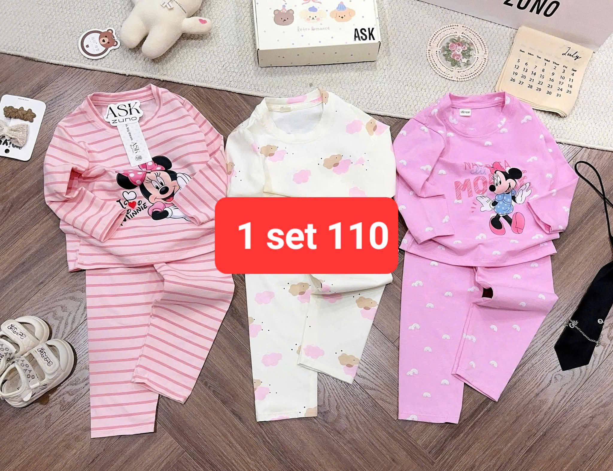 CV-HT247# SET 3 BỘ MICKEY