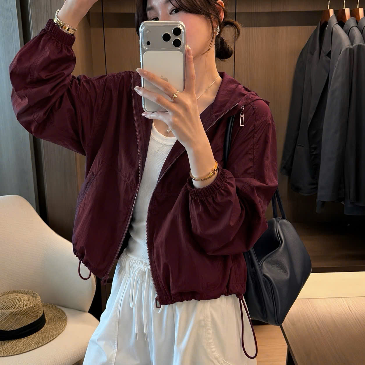HT41# ÁO GIÓ 2 LỚP NHIỀU MÀU CHO NỮ