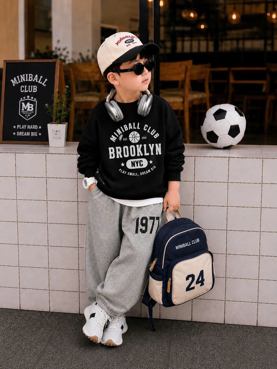 CV-HT76# SET BỘ BROOKLYN CHẤT NỈ DA CÁ MỀM CHO BÉ
