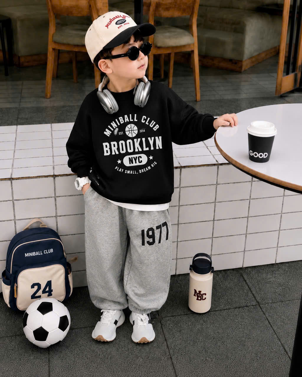 CV-HT76# SET BỘ BROOKLYN CHẤT NỈ DA CÁ MỀM CHO BÉ