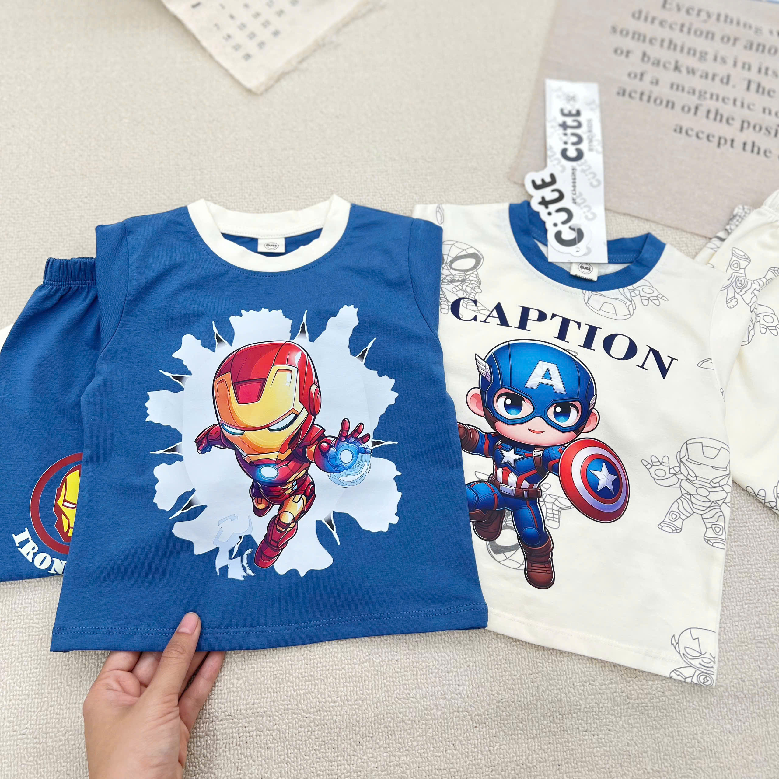CV - IR10 SET 2 BỘ IRON MEN CHO BÉ
