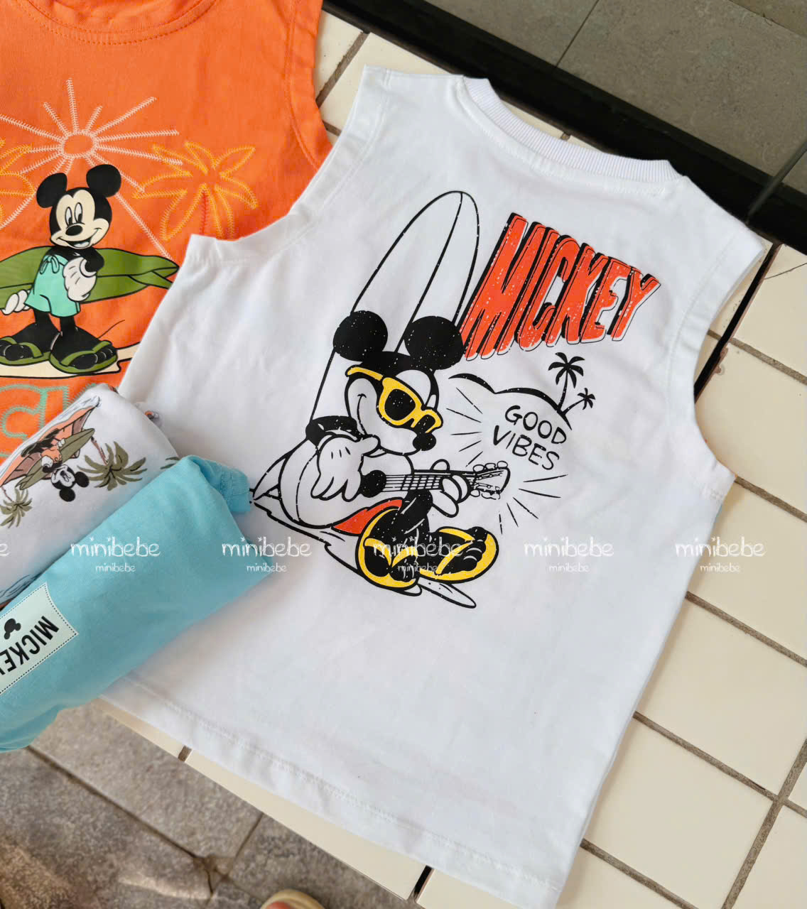CV-J04# SET 2 BỘ MICKEY MINIBEBE CHO BÉ