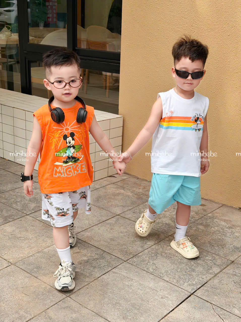 CV-J04# SET 2 BỘ MICKEY MINIBEBE CHO BÉ