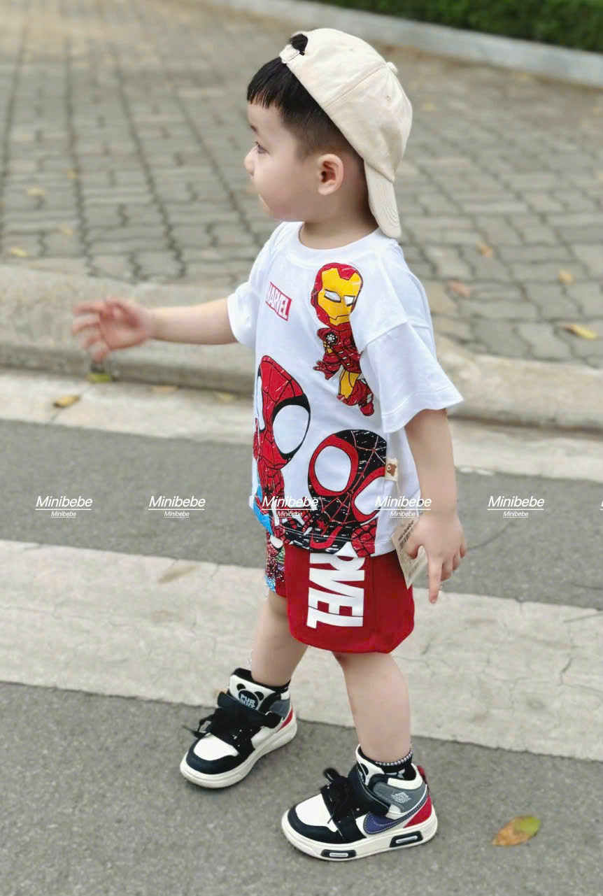 CV- J16# SET BỘ NHỆN MARVAL CHO BÉ