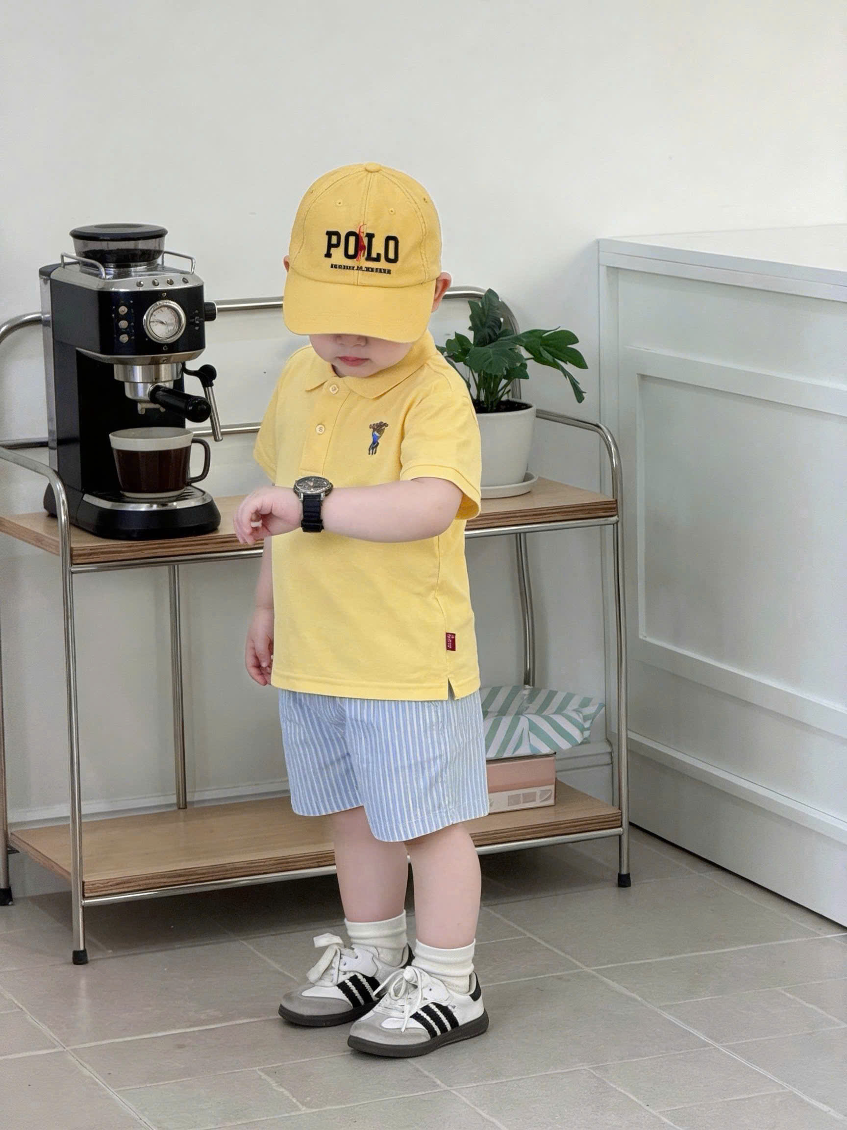 CV-J30# SET BỘ POLO VÀNG CHO BÉ