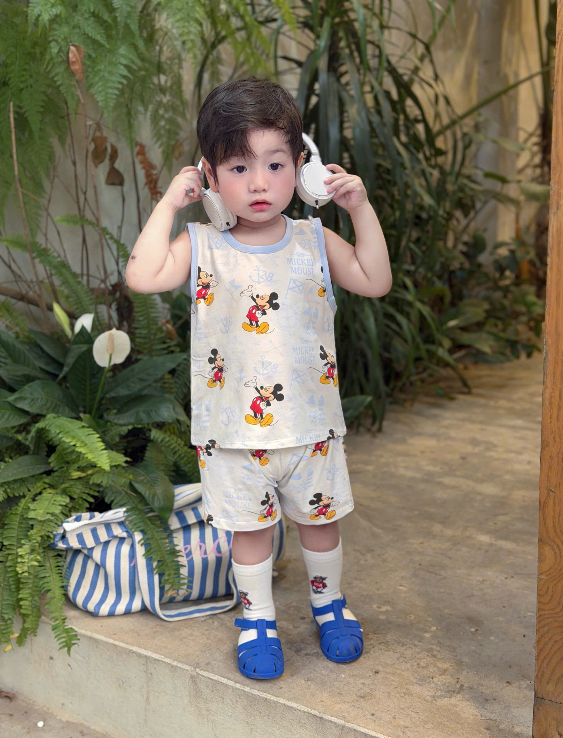 CV-J49# SET 3 BỘ SÁT NÁCH MICKEY CHO BÉ