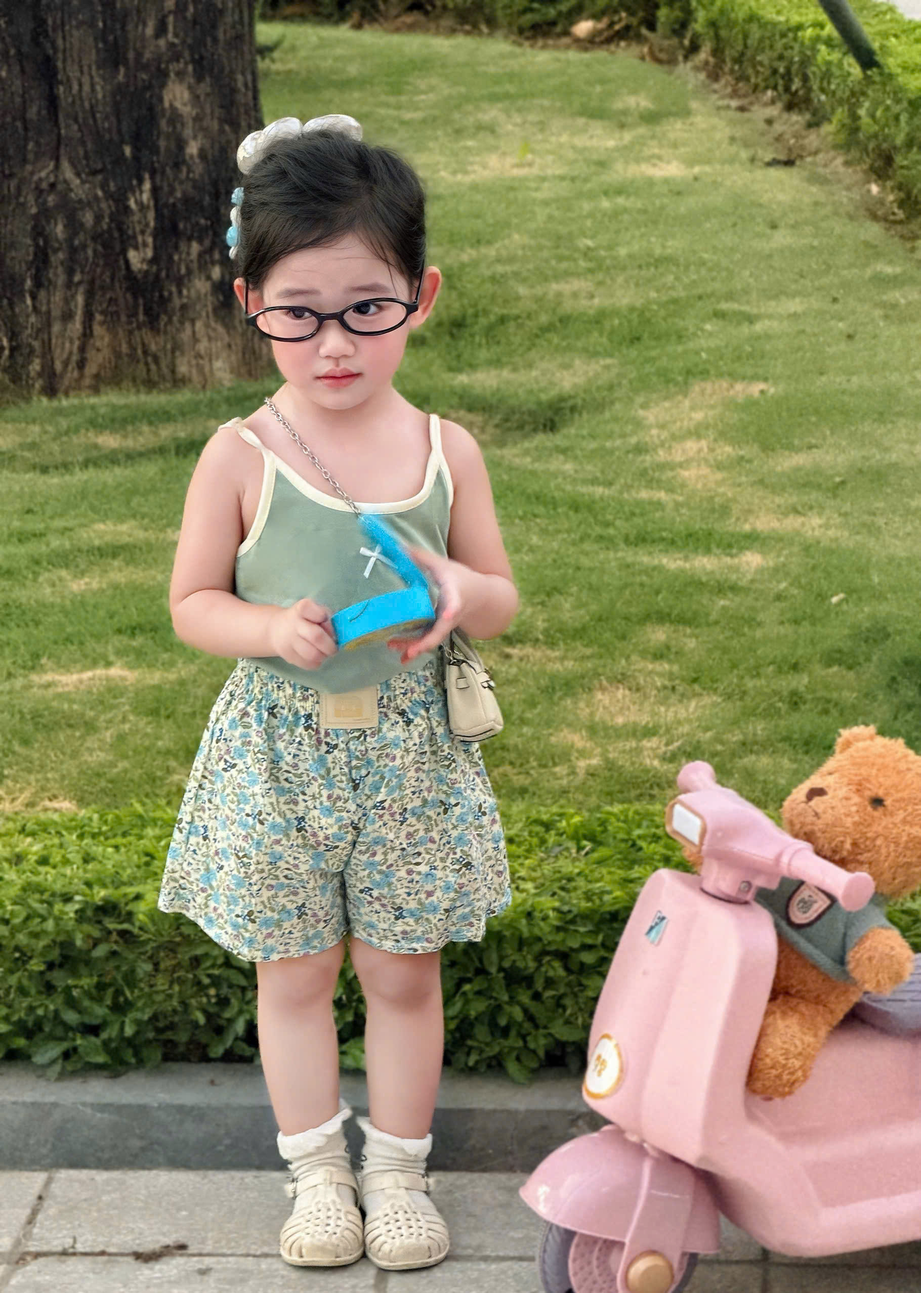 CV-J74# COMBO 3 SET BỘ ĐÙI HOA NHÍ – RỰC RỠ SẮC HÈ CHO BÉ YÊU