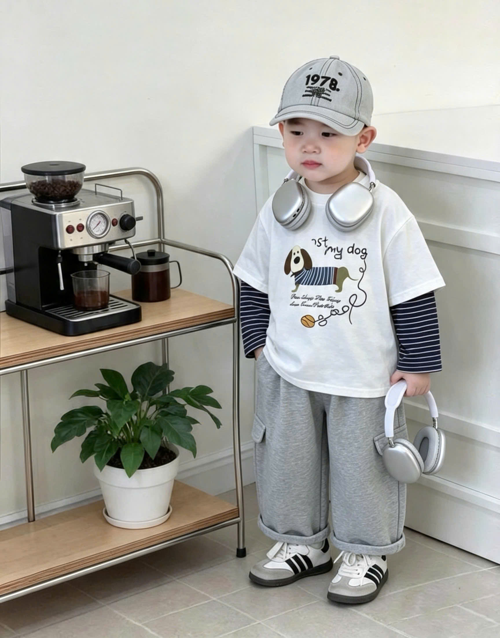 CV-K018# SET BỘ STYLE HÀN CHO BÉ TRAI