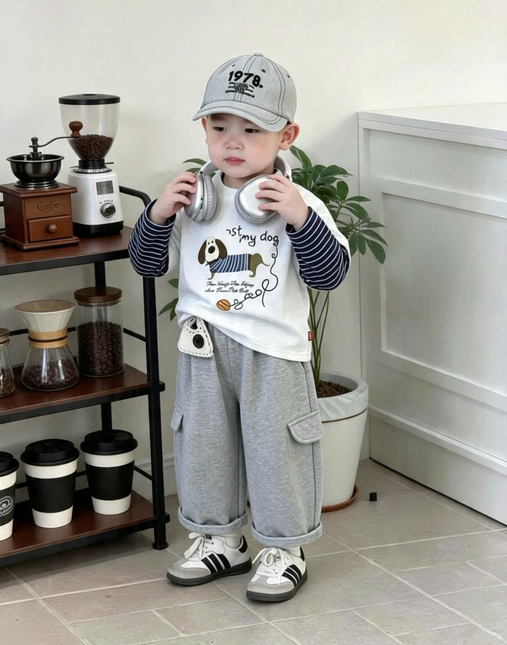 CV-K018# SET BỘ STYLE HÀN CHO BÉ TRAI
