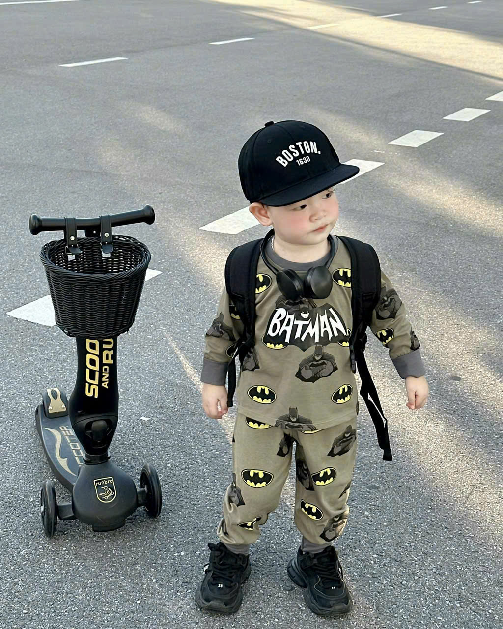 CV-K019# SET 2 BỘ BATMAN DÀI TAY CHO BÉ