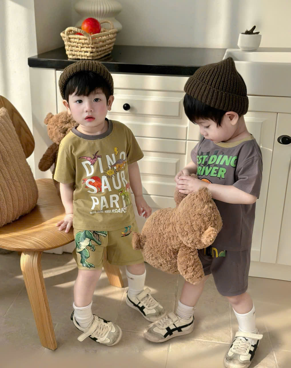 CV-K020# SET 3 BỘ KHỦNG LONG CHO BÉ