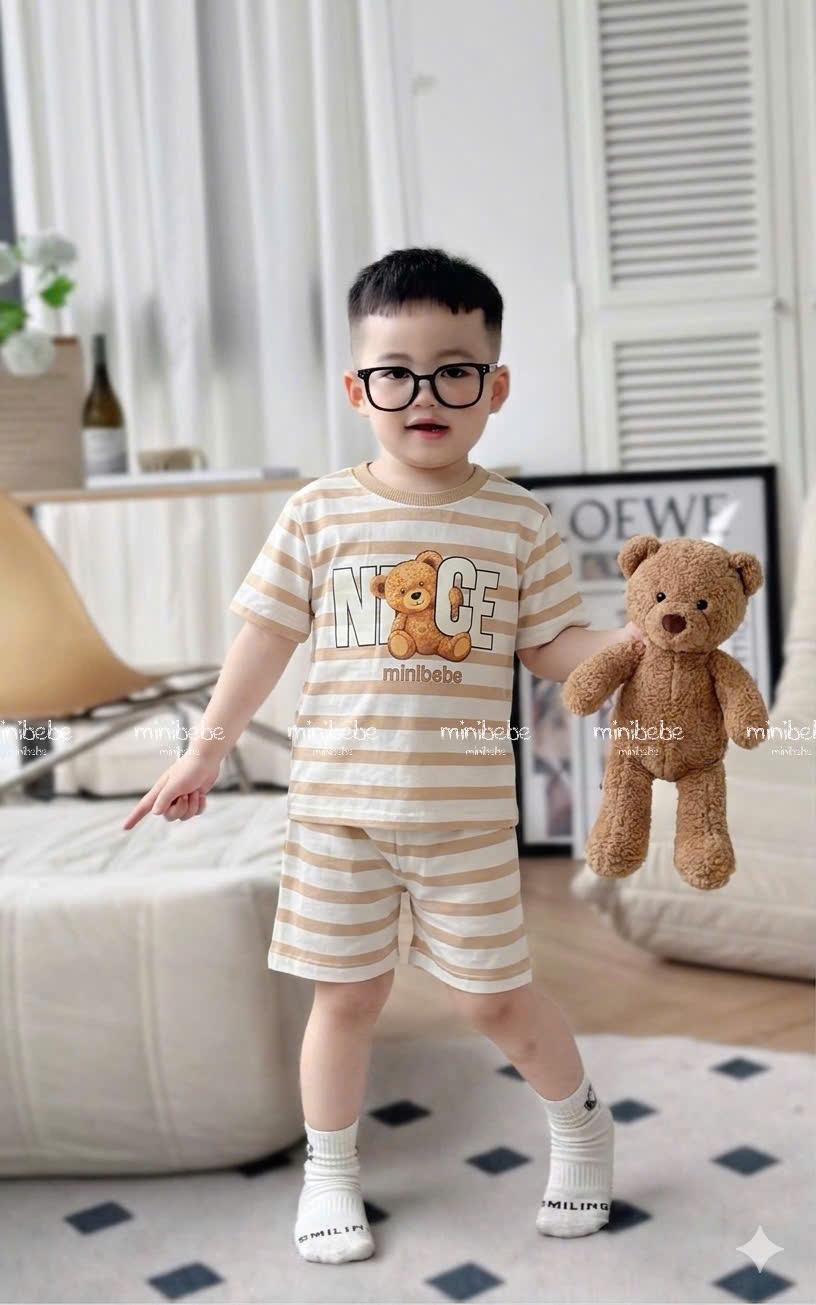 CV-K026# SET 2 BỘ HÌNH GẤU CHO BÉ