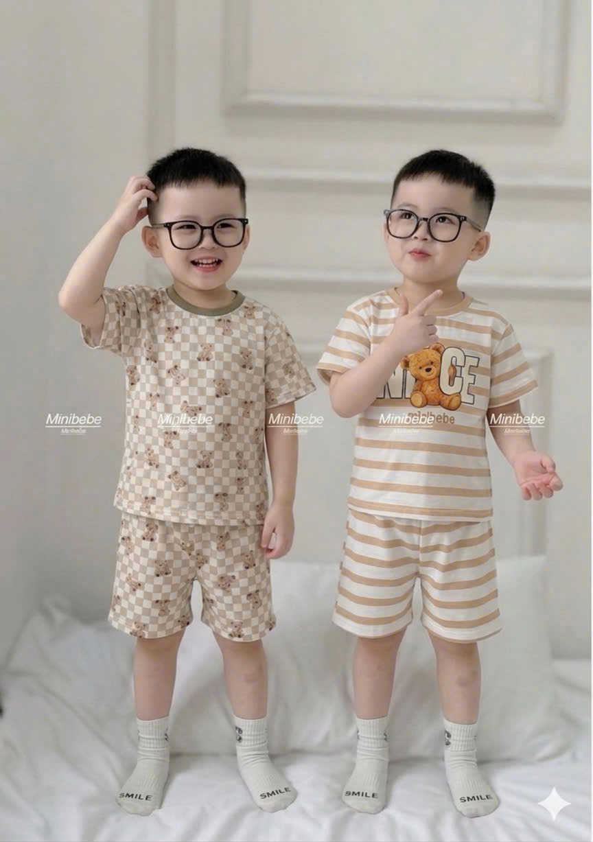 CV-K026# SET 2 BỘ HÌNH GẤU CHO BÉ