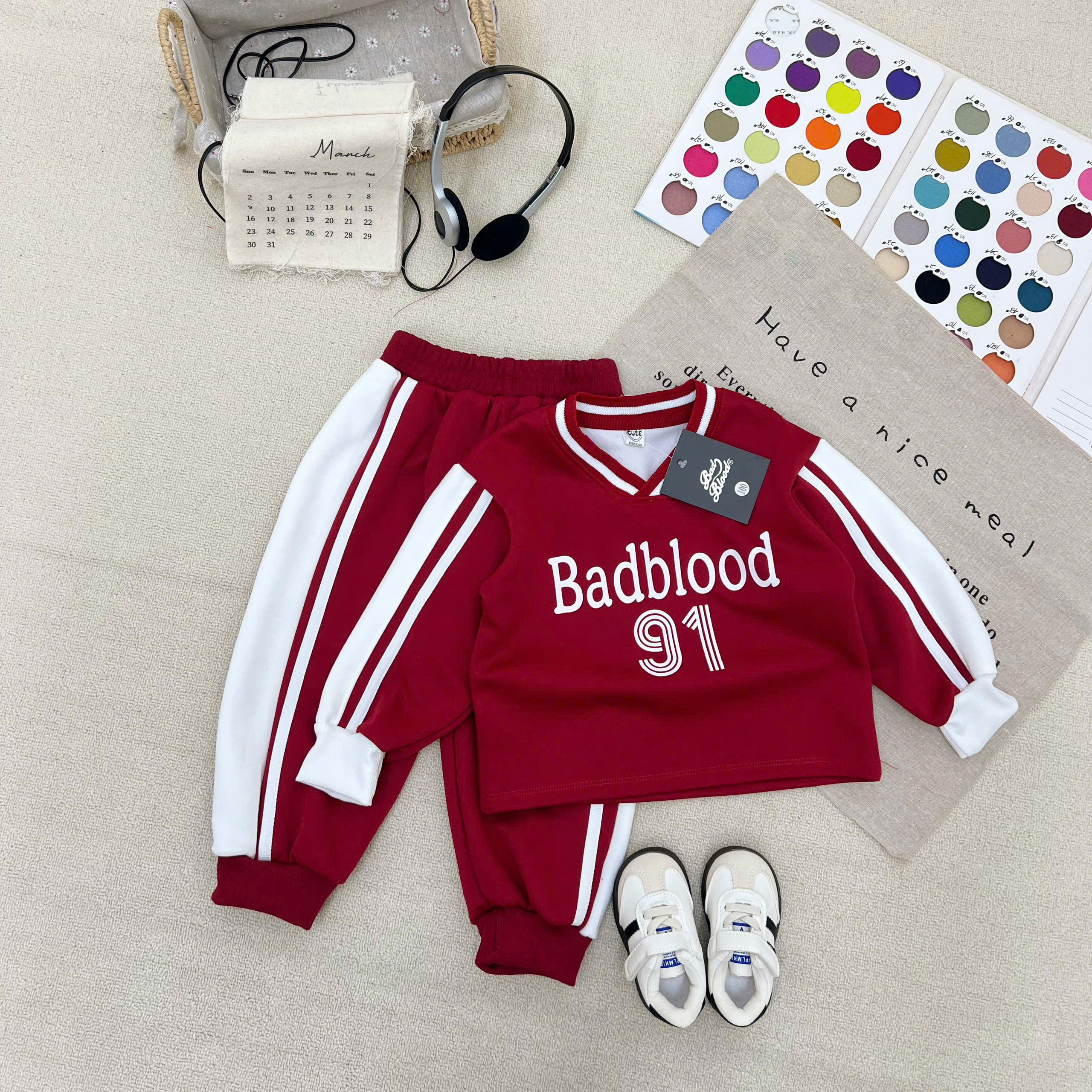CV-K038# SET BỘ BADBLOOD 91 CHO BÉ TRAI